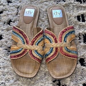 DV by Dolce Vita Women's Colorful Woven Sandals